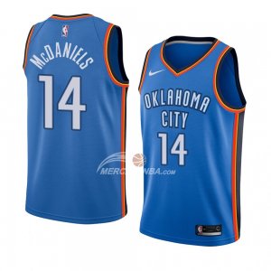 Maglie Oklahoma City Thunder K. J Mcdaniels. Icon 2018 Blu