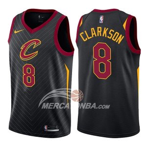 Maglie NBA Cleveland Cavaliers Jordan Clarkson Statement 2017-18 Nero