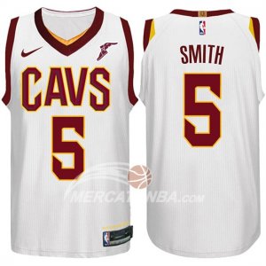 Maglie NBA Cavaliers J.R. Smith Association 2017-18 Bianco