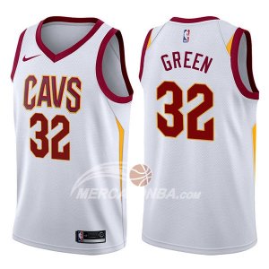 Maglie NBA Cleveland Cavaliers Jeff Green Swingman Association 2017-18 Bianco