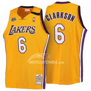 Maglie NBA Clarkson Retro Los Angeles Lakers Amarillo