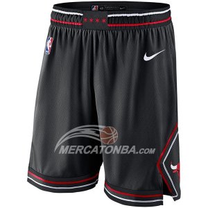 Pantaloni Chicago Bulls 2017-18 Nero