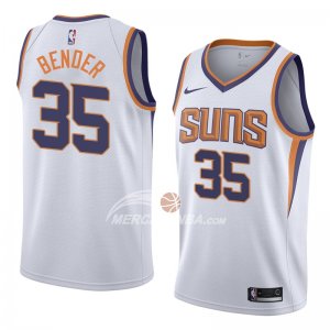 Maglia Phoenix Suns Dragan Bender Association 2018 Bianco