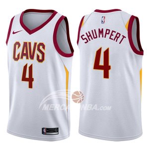 Maglie NBA Cleveland Cavaliers Iman Shumpert Swingman Association 2017-18 Bianco