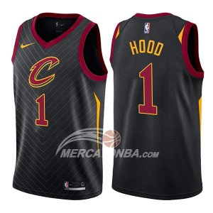 Maglie NBA Cleveland Cavaliers Rodney Hood Statement 2017-18 Nero