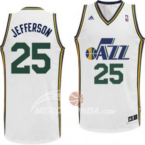 Maglie NBA Jefferson Utah Jazz Blanco