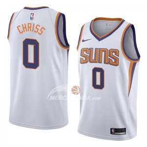 Maglia Phoenix Suns Marquese Chriss Association 2018 Bianco