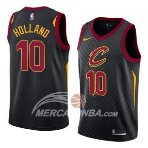 Maglie NBA Cleveland Cavaliers John Holland Statement 2018 Nero